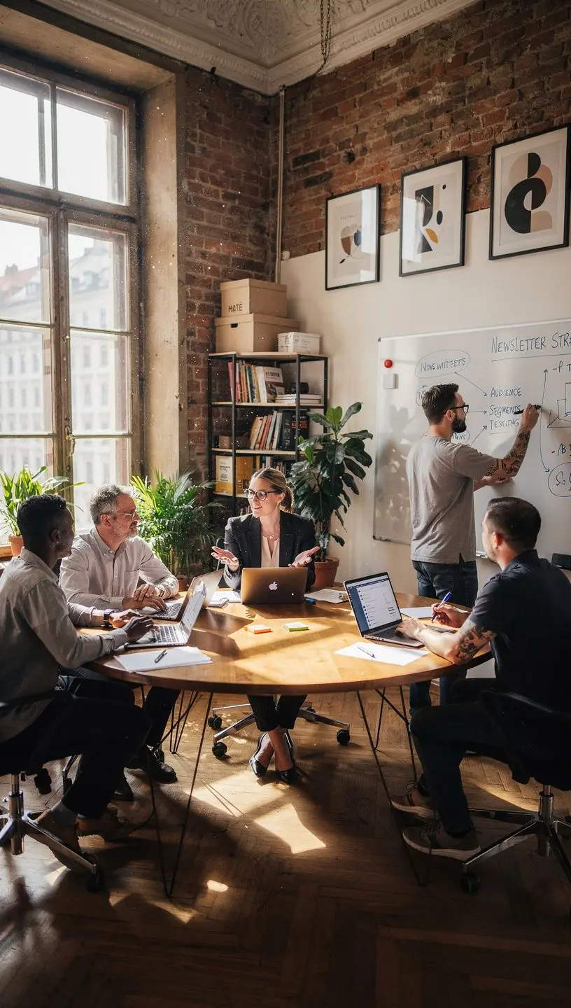 Zobrazení analytických dat z e-mailových kampaní pro optimalizaci.